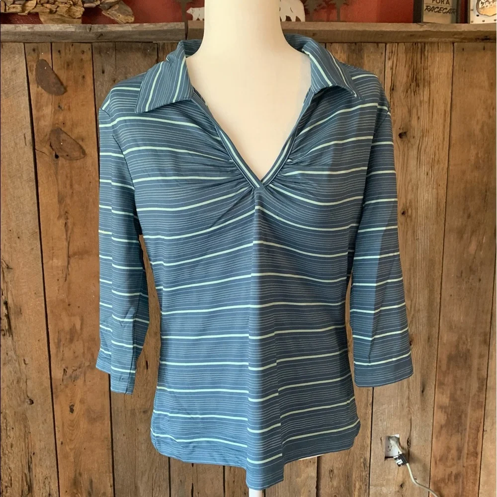 Tangents XL Collared Blouse - Picture 1 of 4